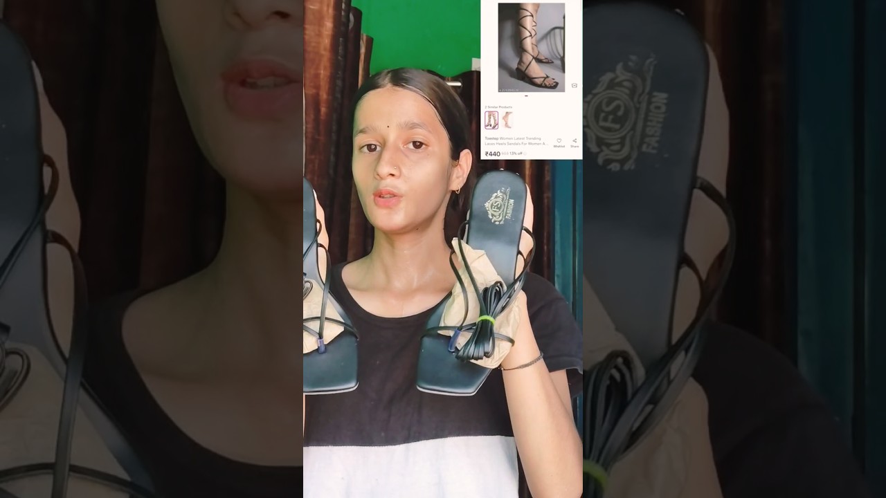Parcel  unboxing Mini blog 😍  #trending #minivlog #viralvideo #shorts #sandal #heels
