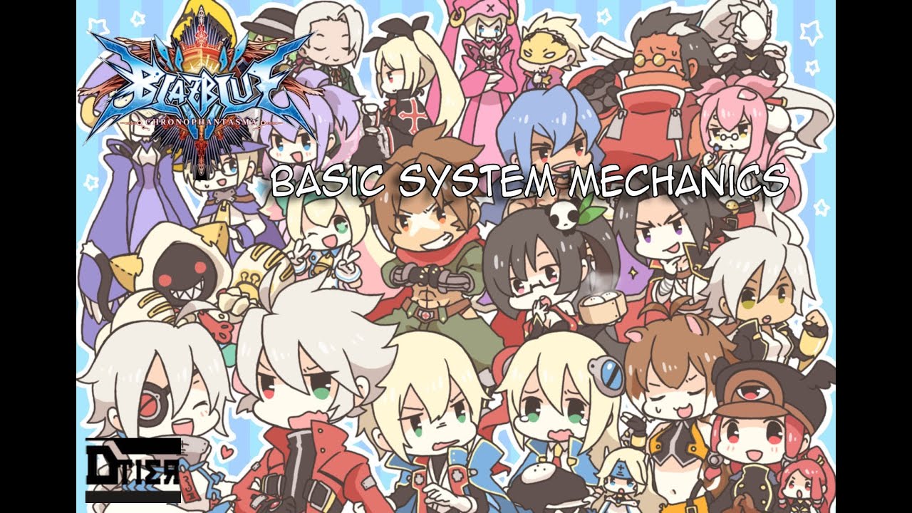Blazblue Chrono Phantasma Basic System Mechanics