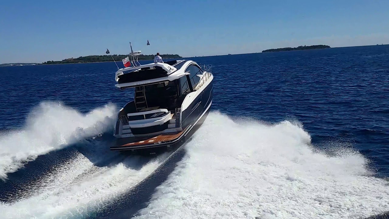 Galeon 510 SKYDECK sea trials