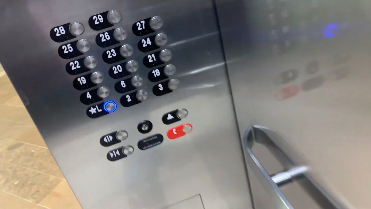 Tour Of Elevators/Lifts @ Marriott Marquis Downtown Houston TX