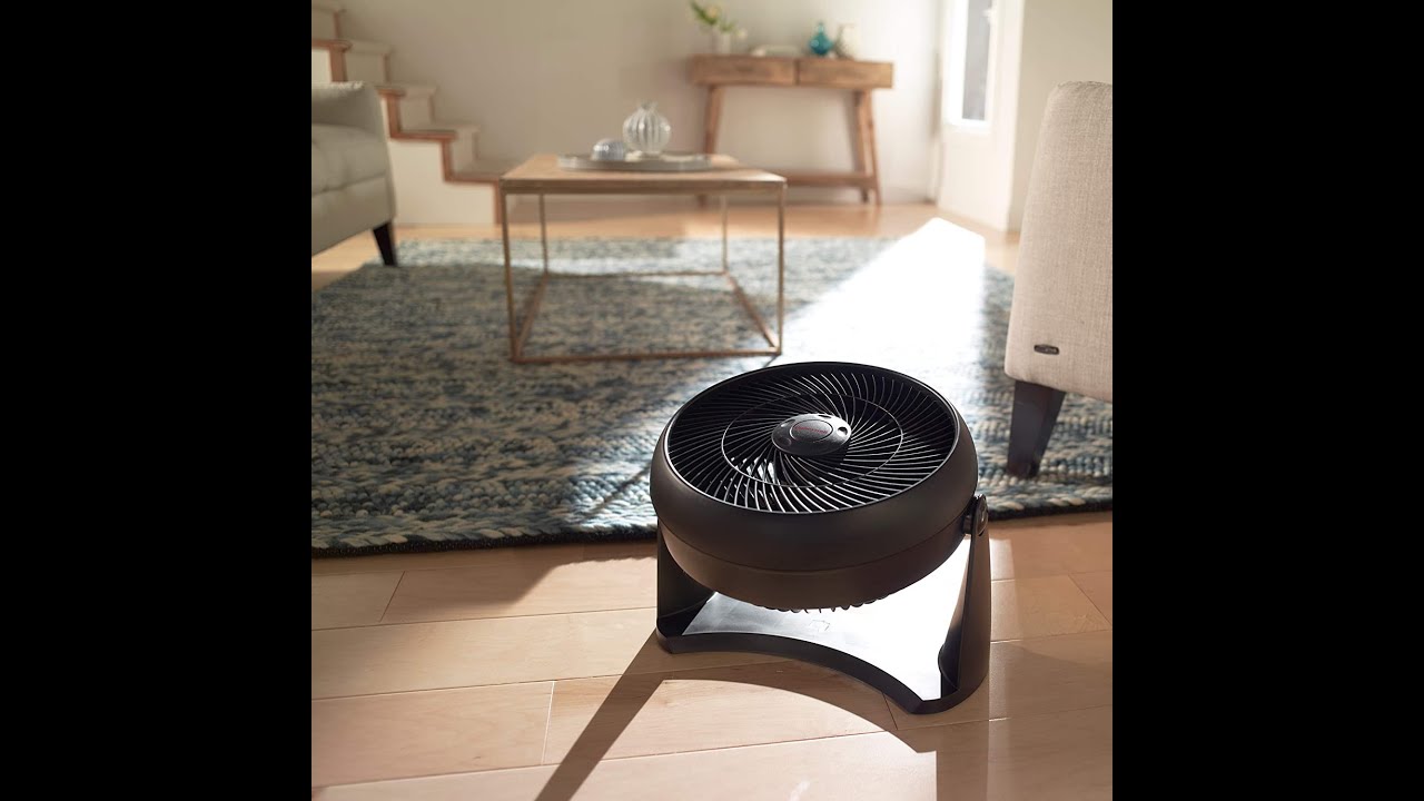Honeywell HT-908 TurboForce Room Air Circulator Fan, Medium, Black