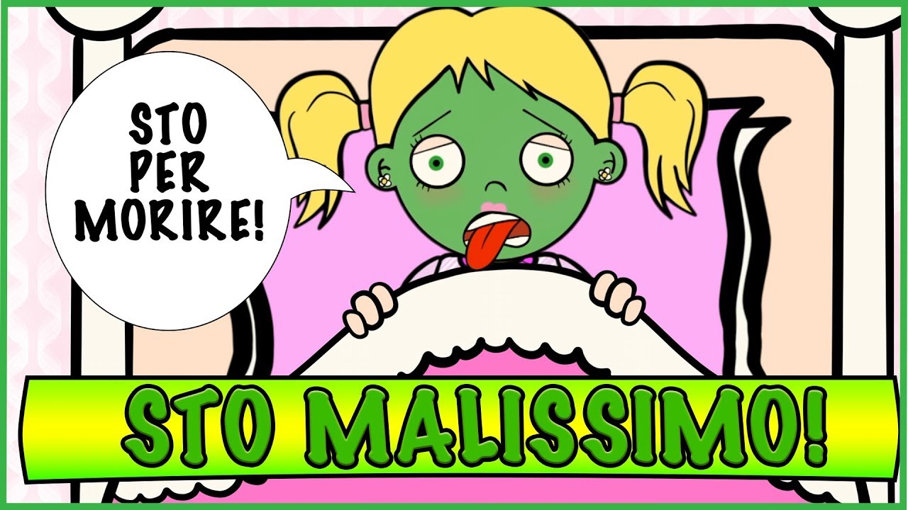 STO MALE! (MALISSIMO!) 😷🤢🤮😵 | CARTONI ANIMATI