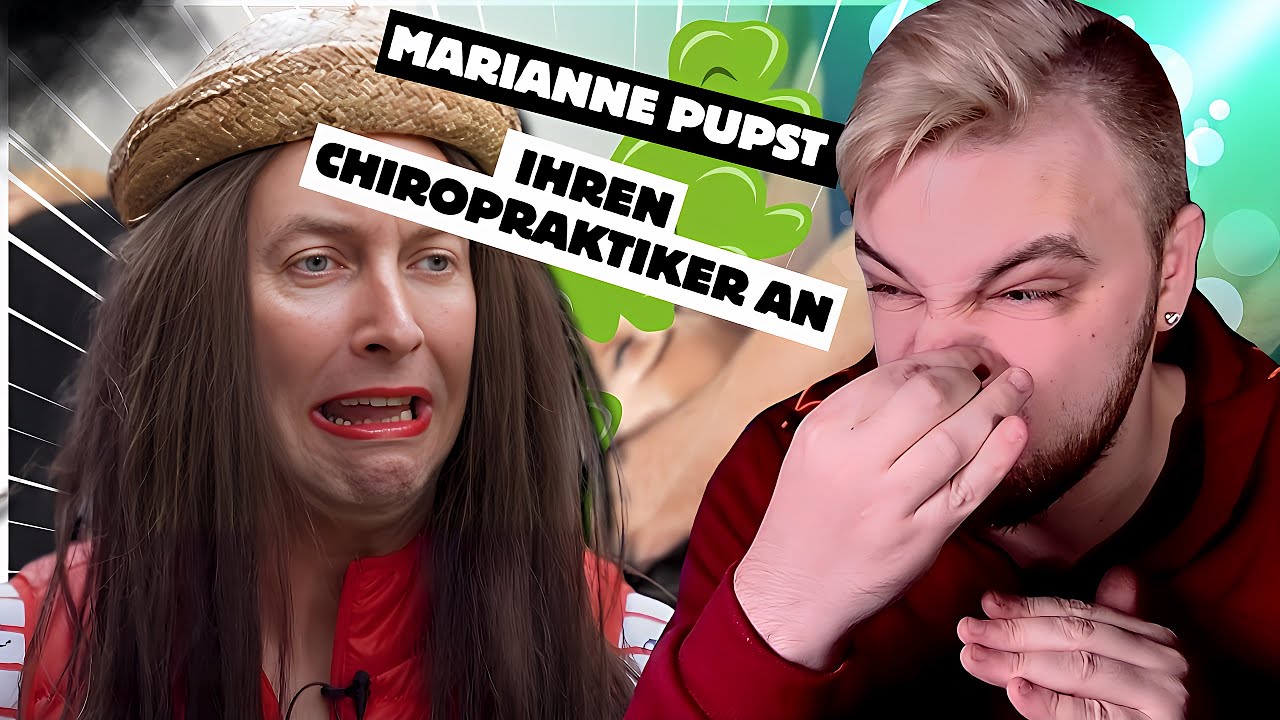 Woody macht Auge auf Helga & Marianne - Marianne pupst ihren Chiropraktiker an Reaktion