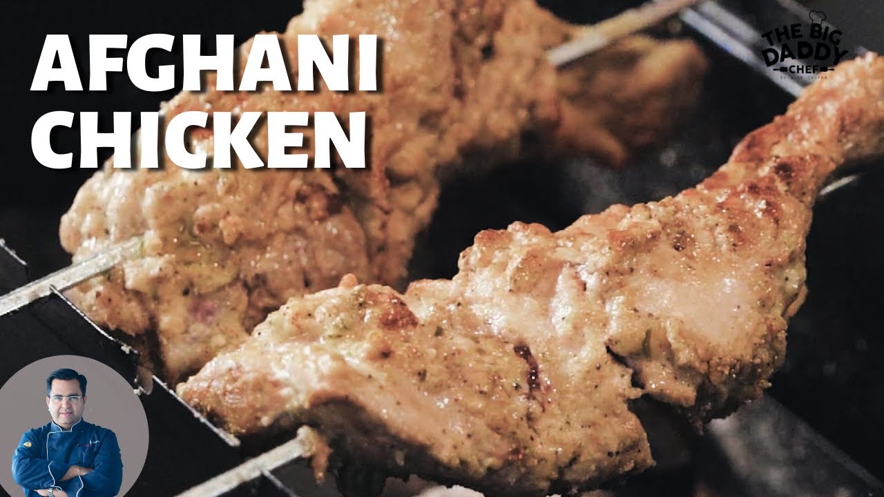 Afghani Chicken Tangdi Recipe | Malai Chicken kebab at home | अफगानी चिकन टंगड़ी | Chef Ajay Chopra