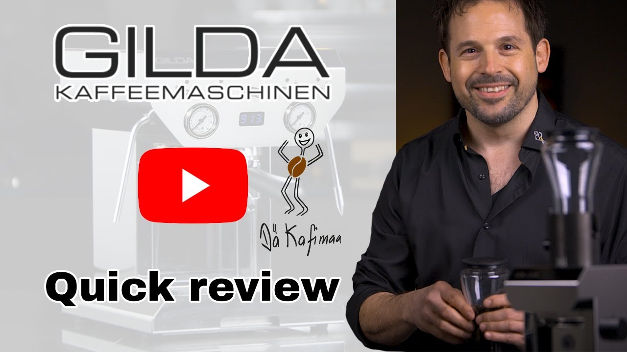 Gilda Espressomaschine und Mühle im Test - eine Liebe fürs Leben