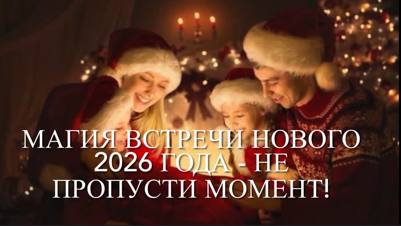 Магия встречи Нового 2026 года - не пропусти момент!