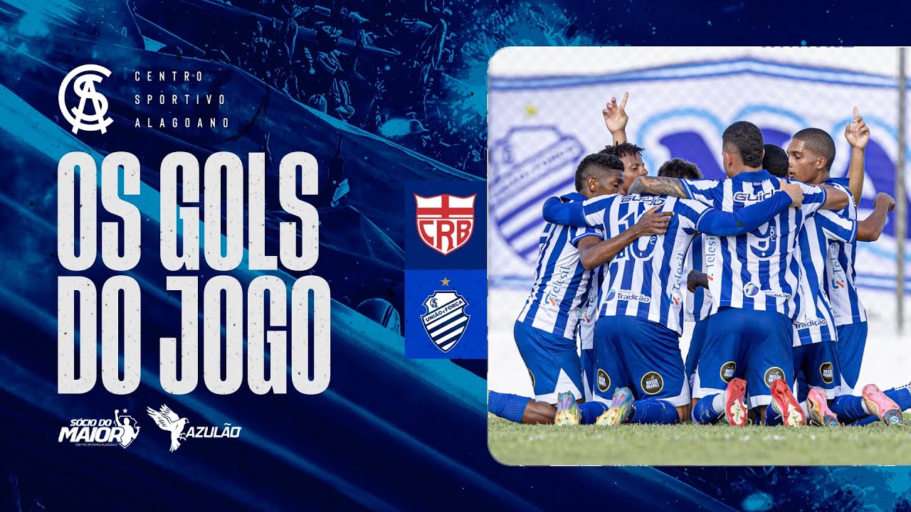 Os gols da vit&oacute;ria azulina: CRB 1x3 CSA - 5&ordf; rodada da Copa Alagoas 2026