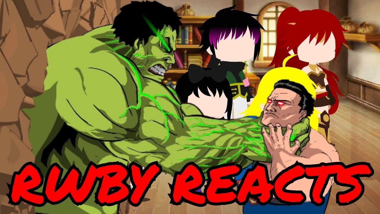 RWBY Reacts To Superman Vs Hulk Animation (Part 2/3) - Taming The Beast ||