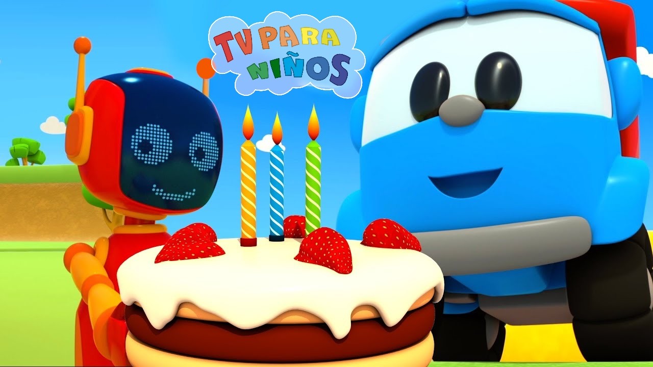 Leo el Camión - Coches Inteligentes - Lifty - TV Para Niños cumple 11 años mix 11 capitulos