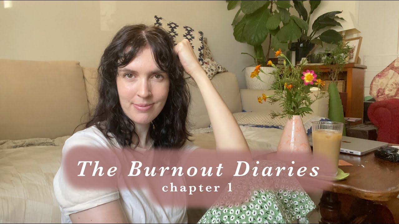 The Burnout Diaries: CH1 ~ desk tidy and organisation + gardening