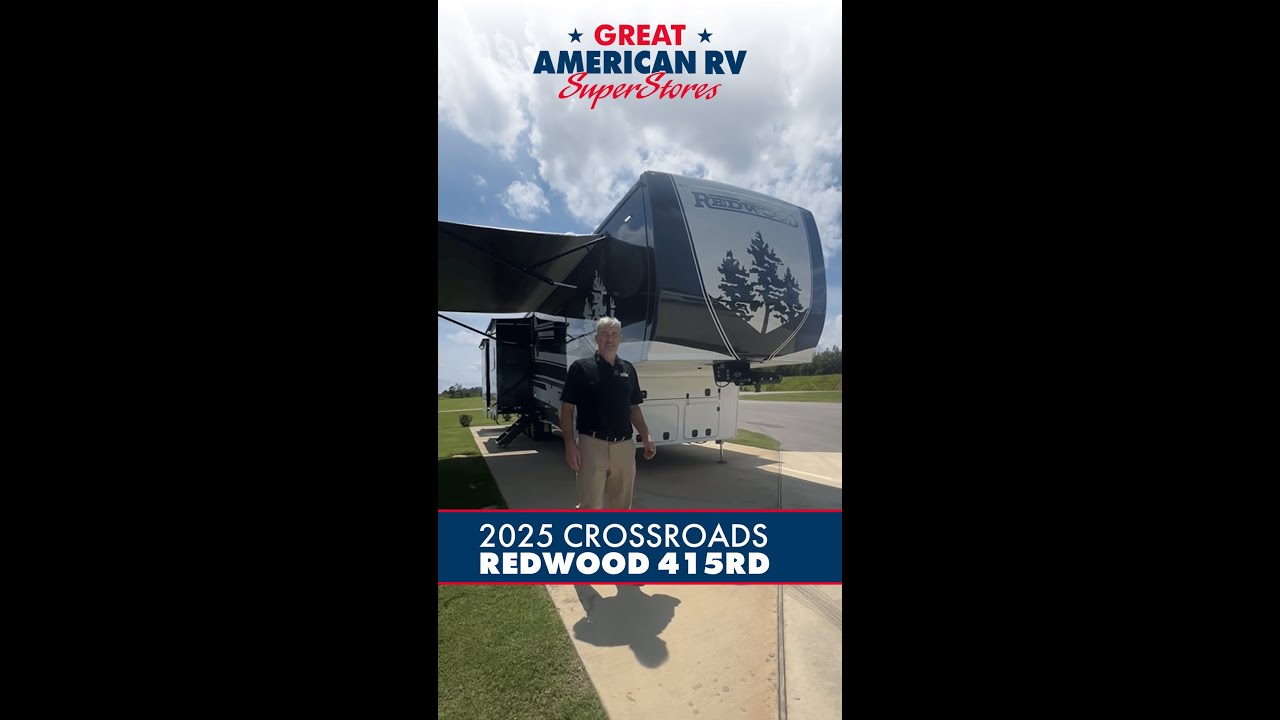 Tour The NEW 2025 Crossroads RV Redwood 415RD Fifth Wheel