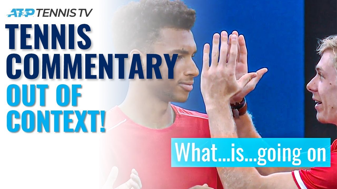 Tennis Commentary Out of Context! 😂