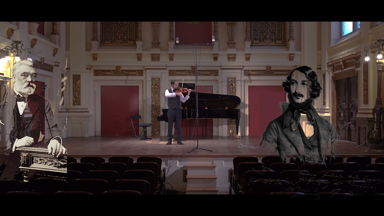 Daniel Auner plays H.W. Ernst: Caprice No 2 &agrave; Sainton