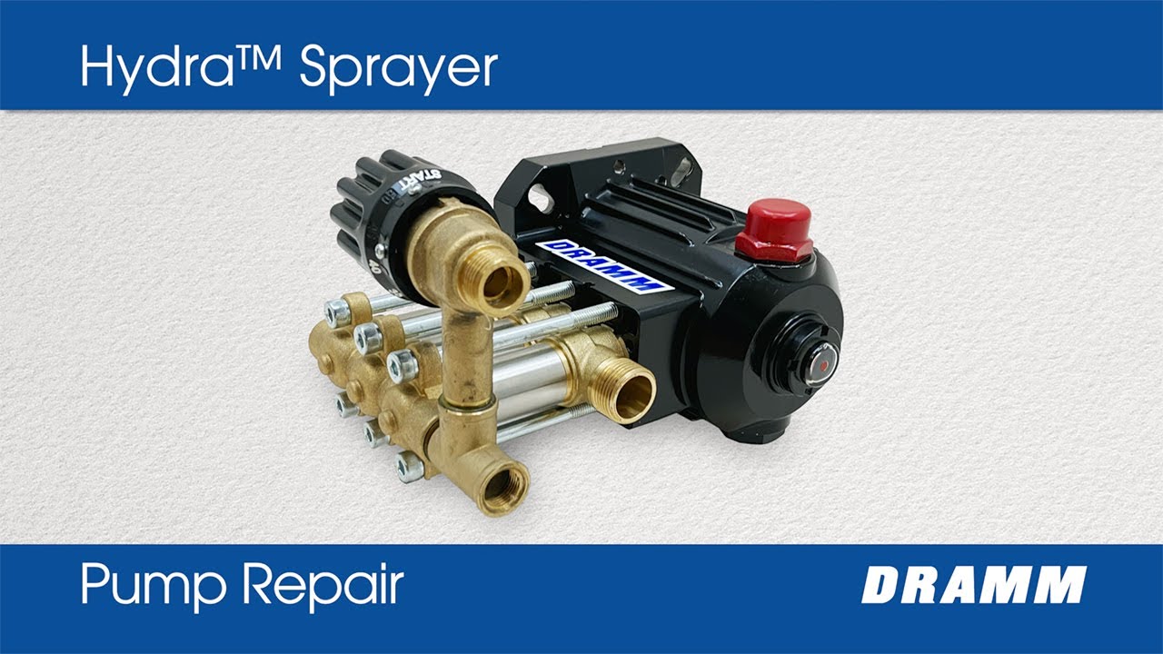 Dramm Hydra Sprayer Pump Repair