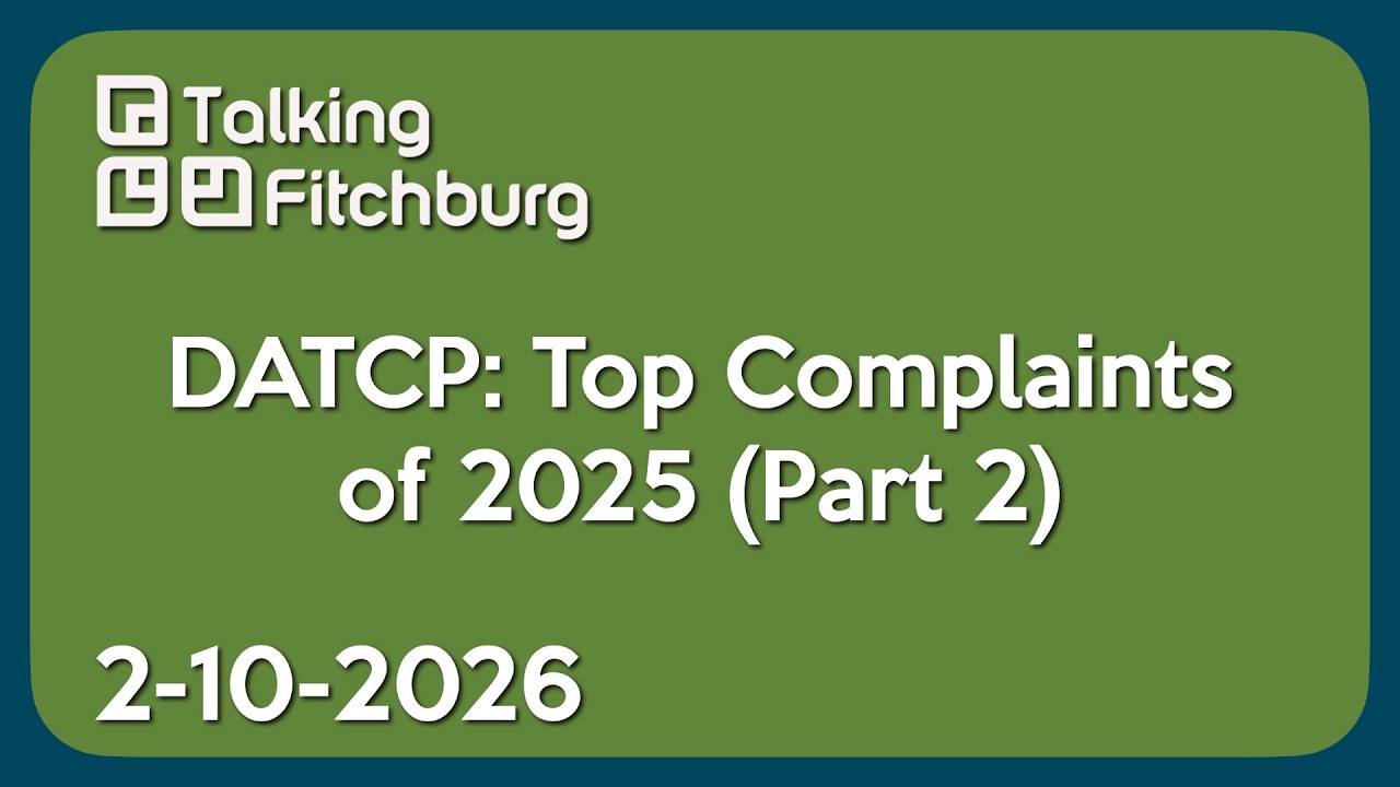 DATCP: Top Complaints of 2025 (Part 2)