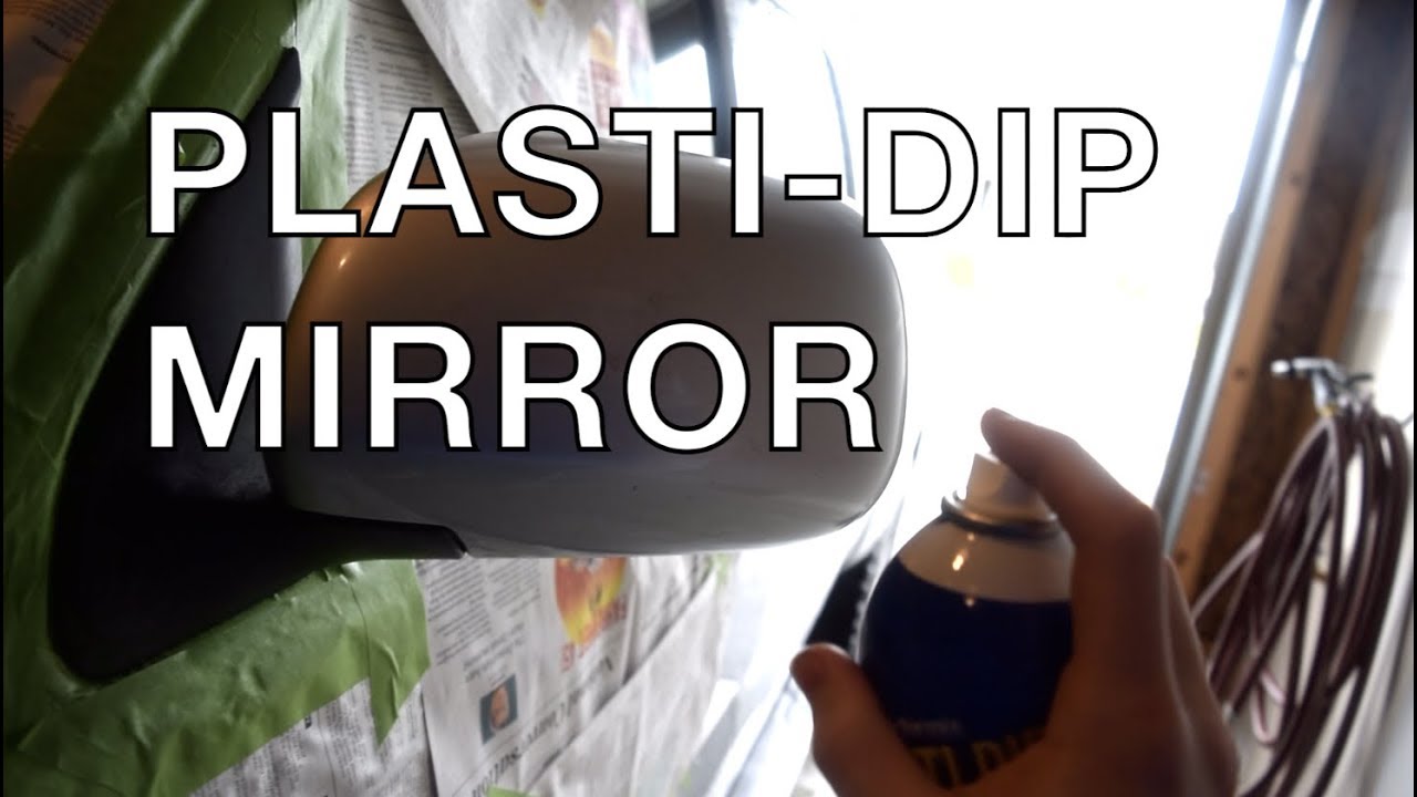 How to Plasti Dip Car/Truck Mirrors!!
