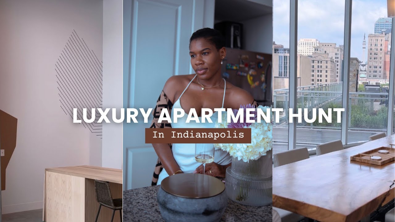 LUXURY APARTMENT HUNTING in Indianapolis, IN ( (luxury apartments, tours + prices!)