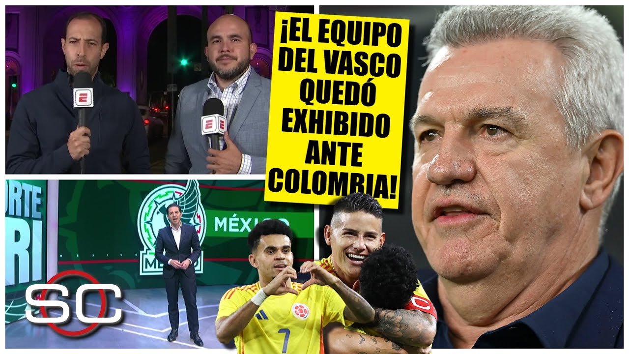 MÉXICO, obligado a cambiar la cara ante ECUADOR tras el BAILE que le metió COLOMBIA | SportsCenter