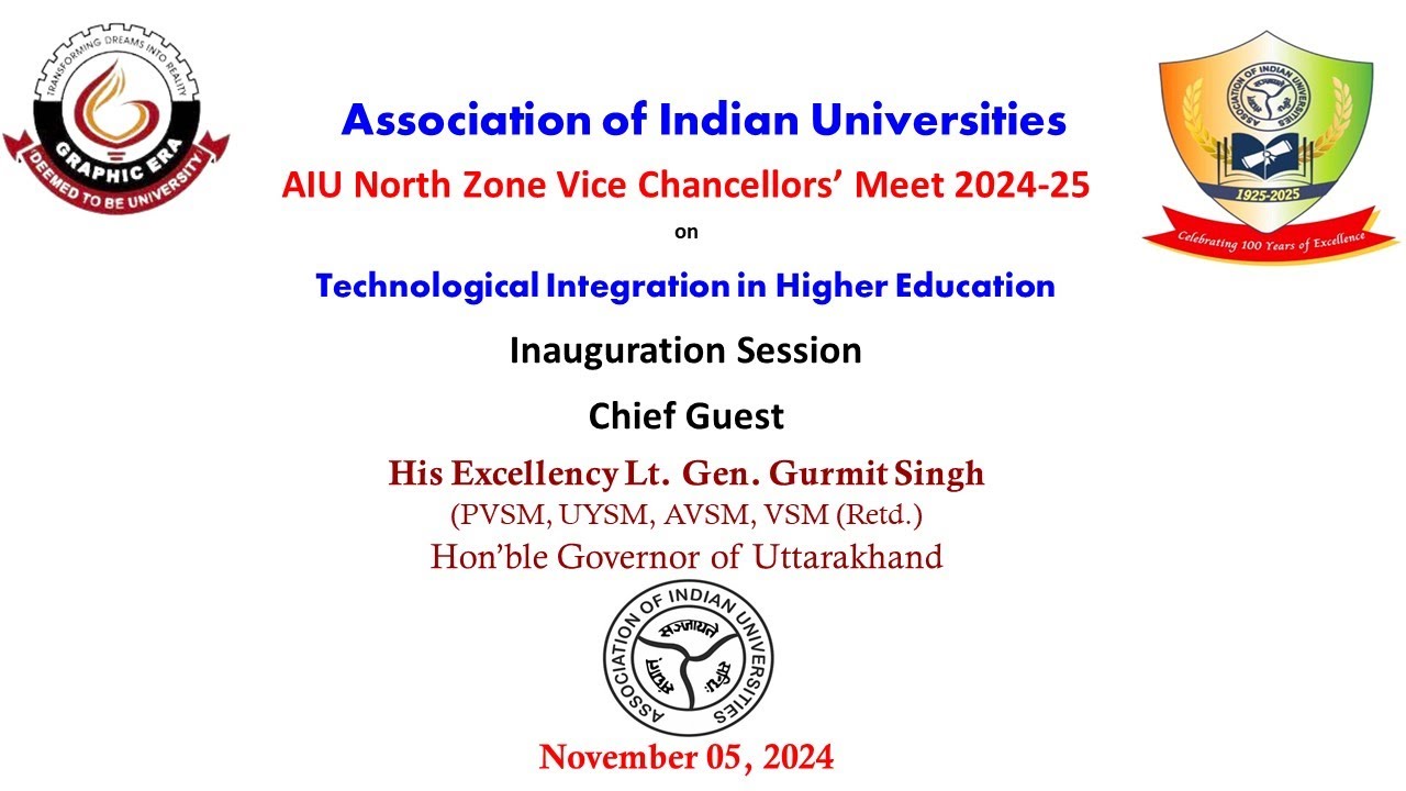 AIU North Zone VC Meet 2024 - 25