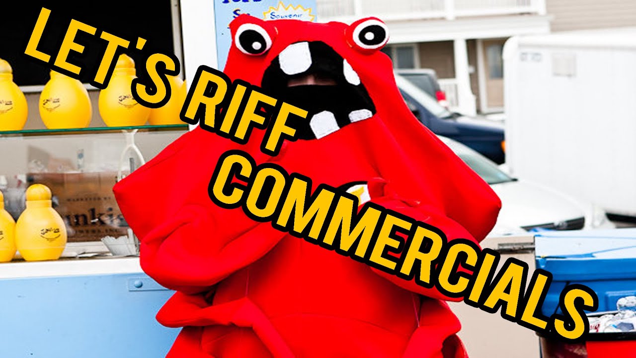 Lets Riff Commercials: Chucky E Cheese and Crab-People
