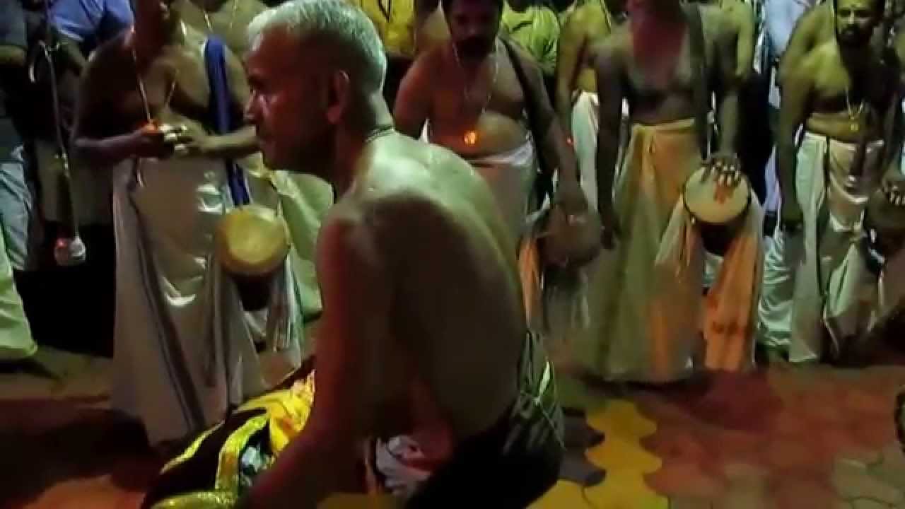 Panchavadyam @ Kalady (Thripuda 14 aksharakaalam)