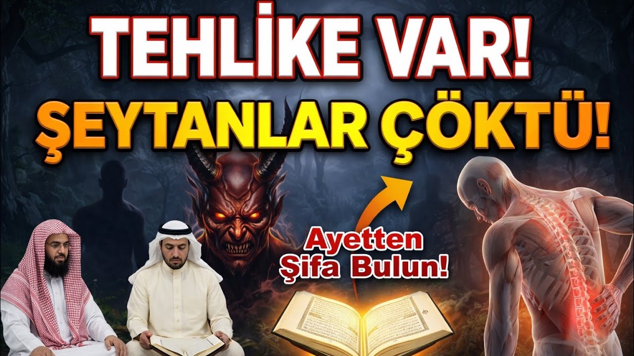 TEHLİKE VAR! ŞEYTANLAR ÇÖKTÜ — Bu AYET ile ŞİFA Bul, Tüm Kötülükler Yok Olsun!