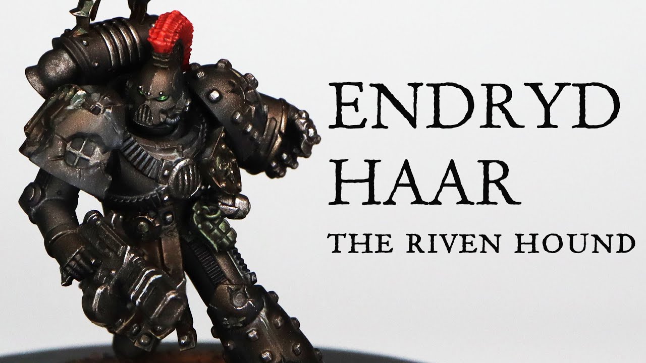 How to Paint BLACKSHIELDS | Endryd Haar | Army Painting | Space Marines | WARHAMMER The Horus Heresy