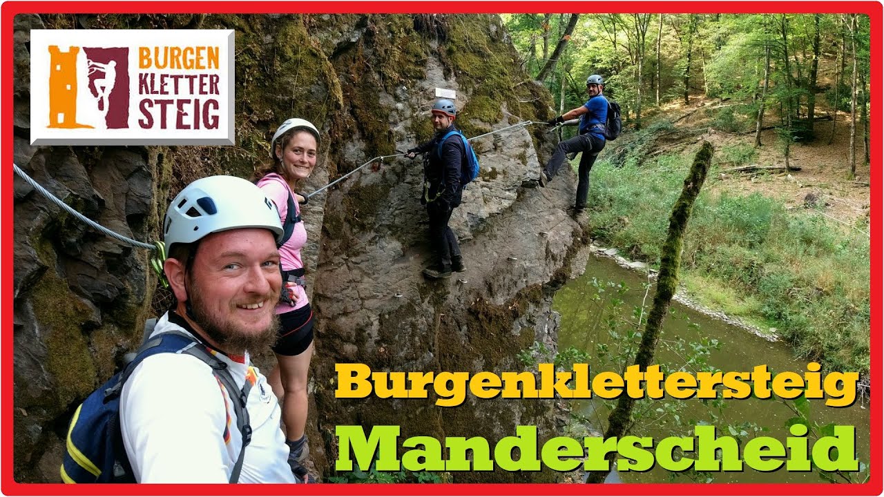 Burgenklettersteig Manderscheid feat. Mr. Pfade [2,7K]