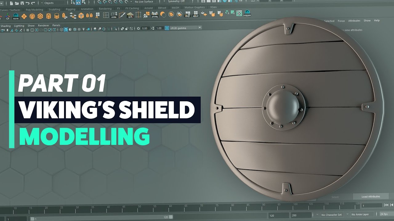 Viking Shield: Part 1 - Modelling