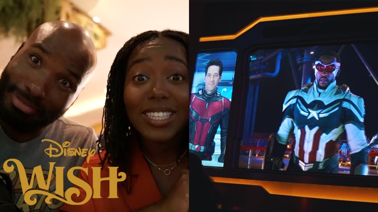 We CANNOT believe someone said this! | Worlds of Marvel Dinner Experience | Disney Wish Vlog 2