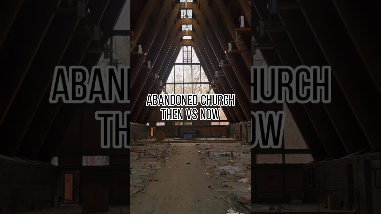 Abandoned Church Destroyed By Vandalism Left To Rot Before & After