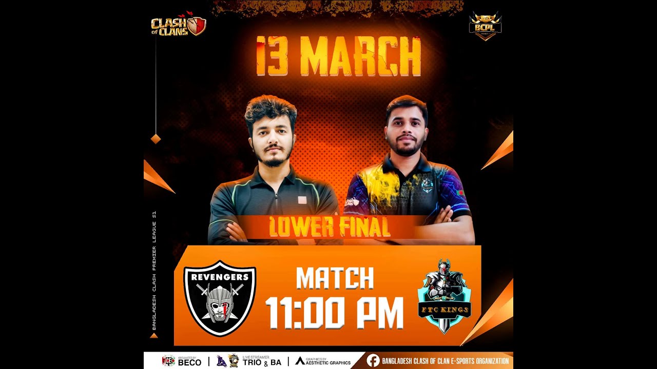 Revengers vs FTC kings lower bracket final