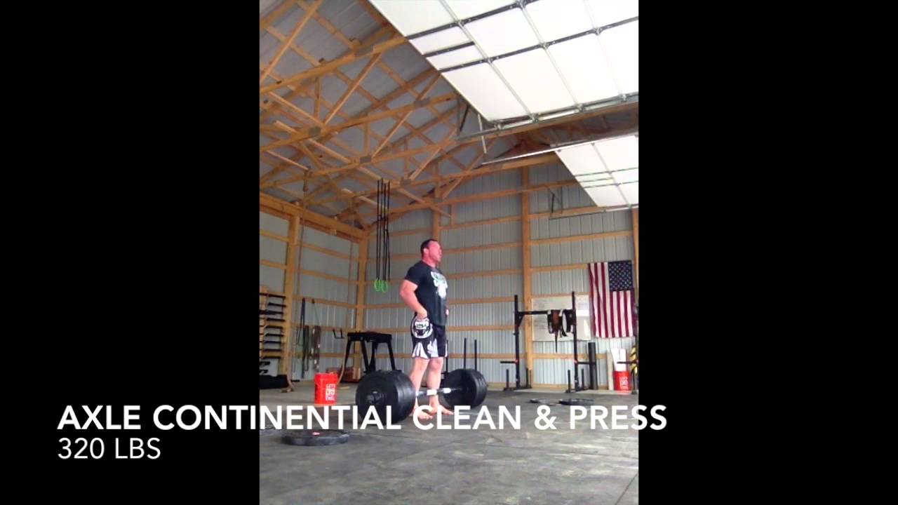 310lb & 320lb Axle Continental Clean & Press