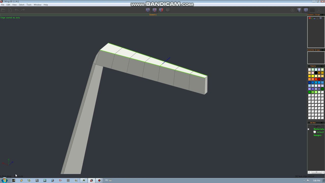 Wings 3d Bend Clamped Bow
