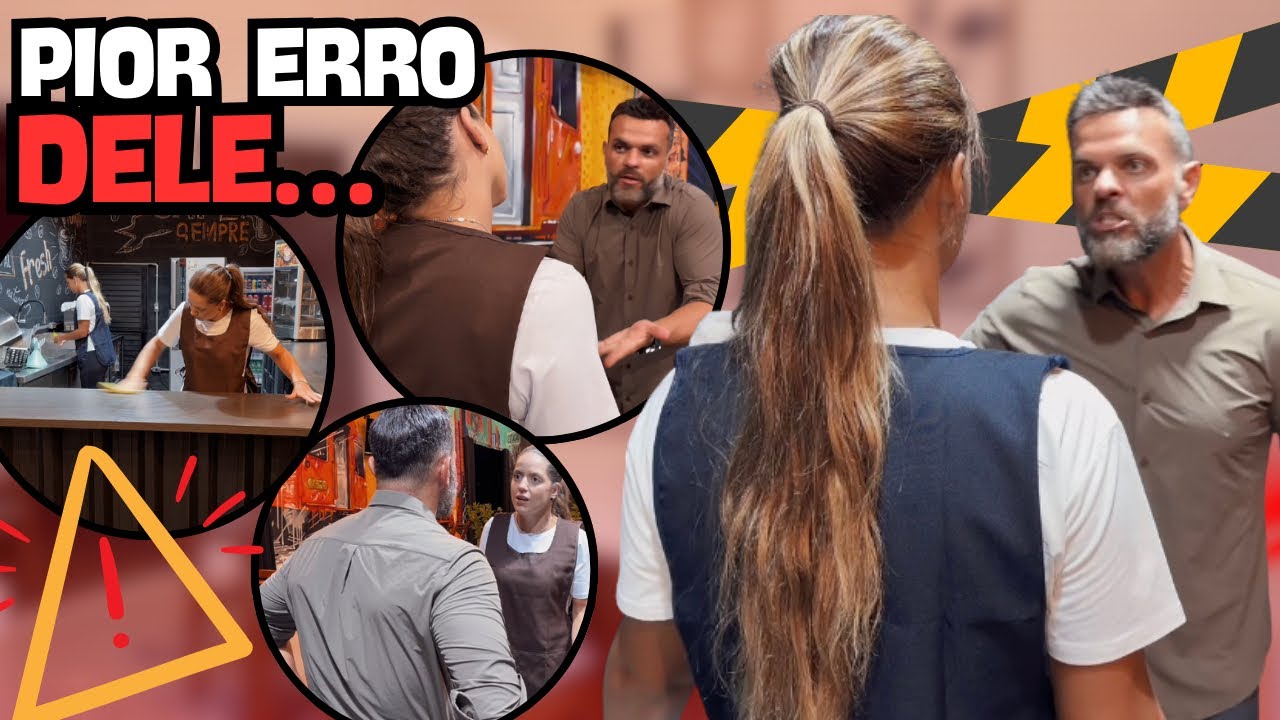 Gerente humilha funcionárias sem saber o que ia acontecer.