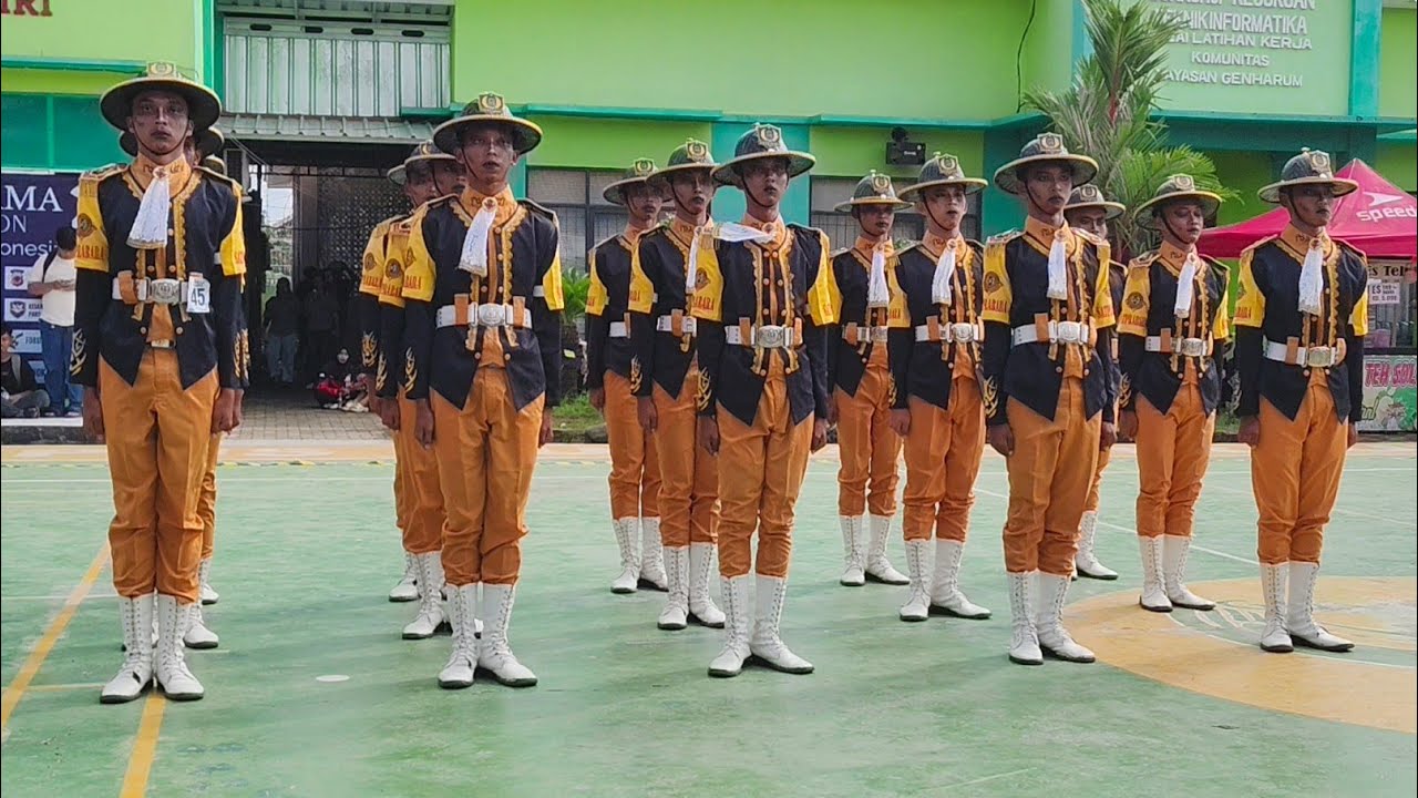 LEGENDA KAPAL TERKUTUK FLYING DUCTHMAN PASKIBRA SMKN 1 KRANGKENG LKBB TCD WIRAUTAMA COMPETITION