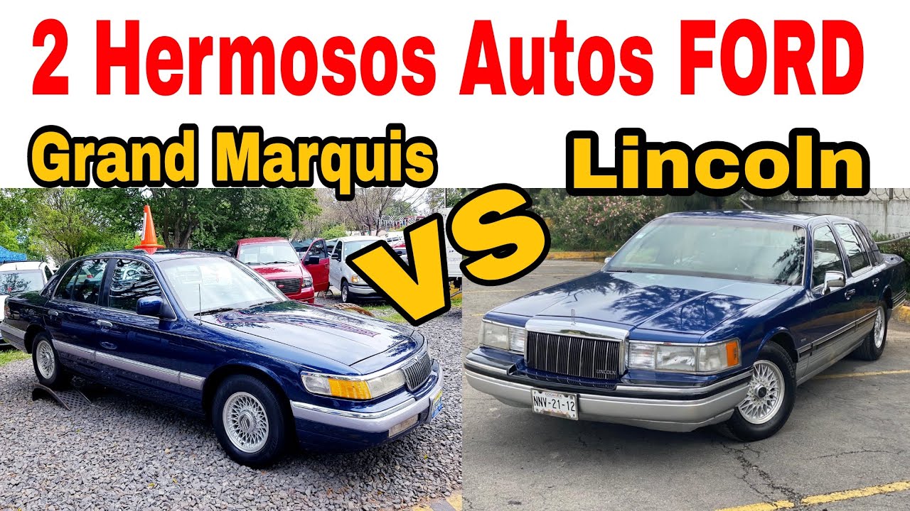 FORD GRAND MARQUIS Y LINCOLN coches en venta de lujo Tianguis de autos usados mercado libre