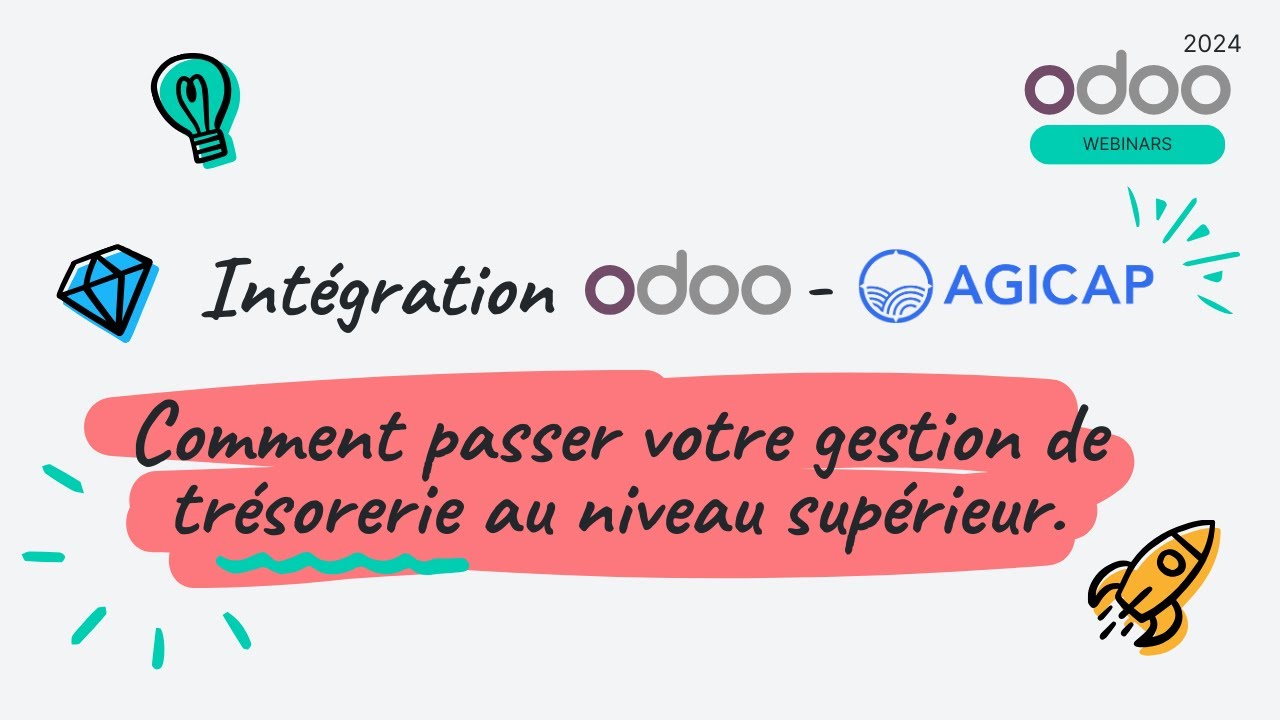 Intégration Odoo-Agicap: Comment passer votre gestion de trésorerie au niveau supérieur