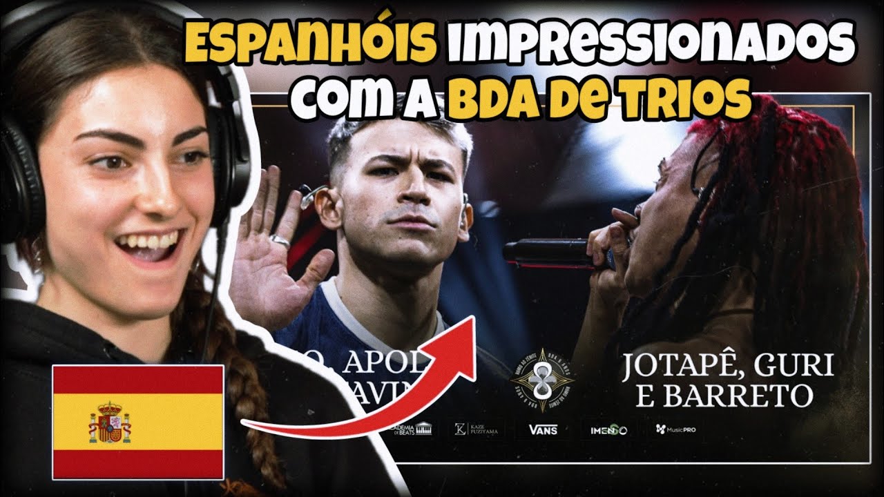 GRINGOS REAGEM A FINAL DA BDA 8 ANOS | NEO, APOLLO E TAVIN X JOTAPÊ, GURI E BARRETO