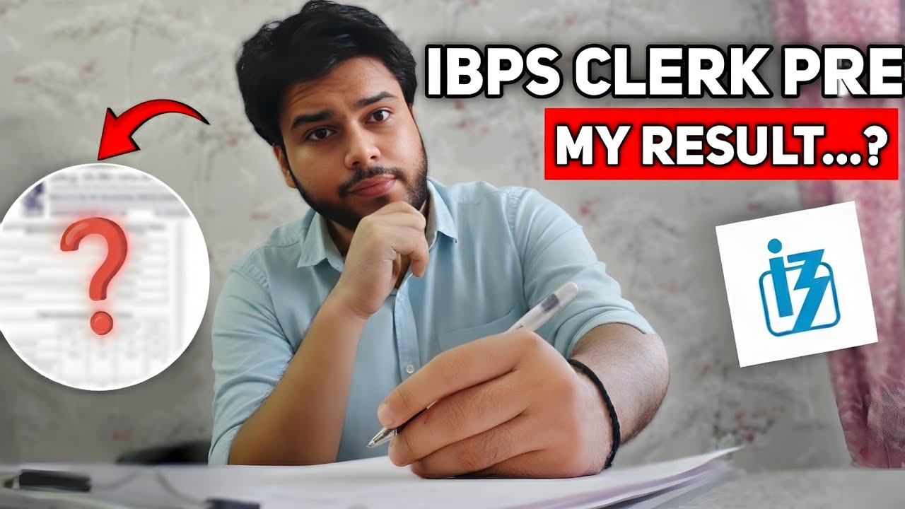My IBPS Clerk Pre Result...❓🤔