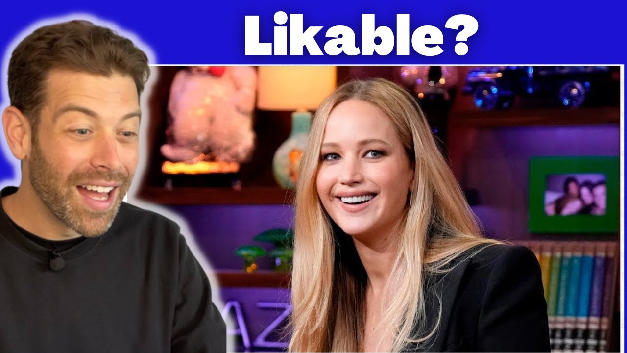 Jennifer Lawrence's Conversational Skills | Reaction & Analysis