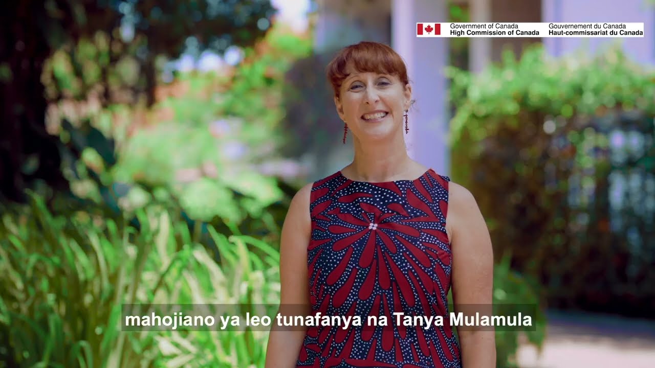 16 Days of Actvisim Campaign with the High Commissioner of Canada to Tanzania