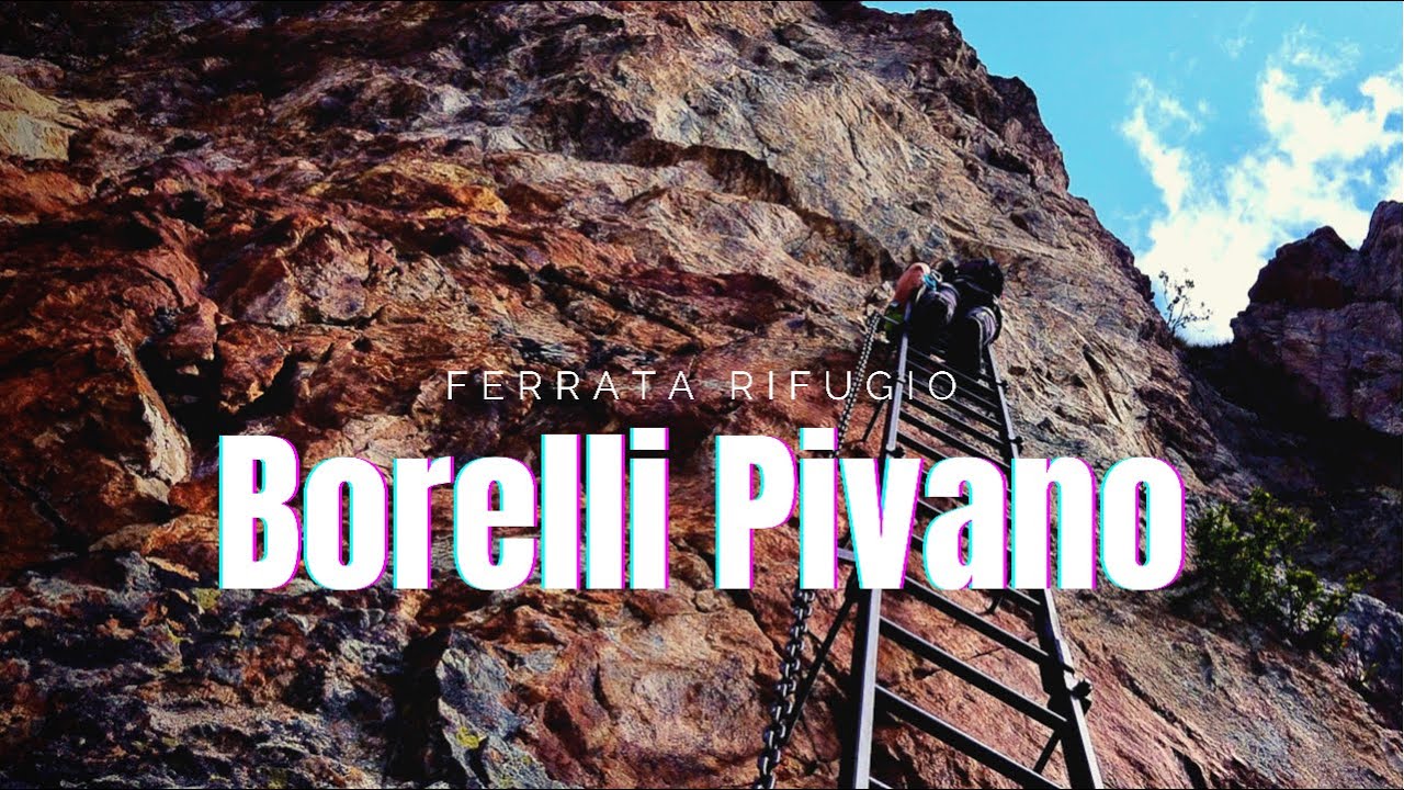 FERRATA - Rifugio - Bivacco BORELLI PIVANO - 2.325 mt - Val Veny - Courmayeur - GoPro 9 - 4K