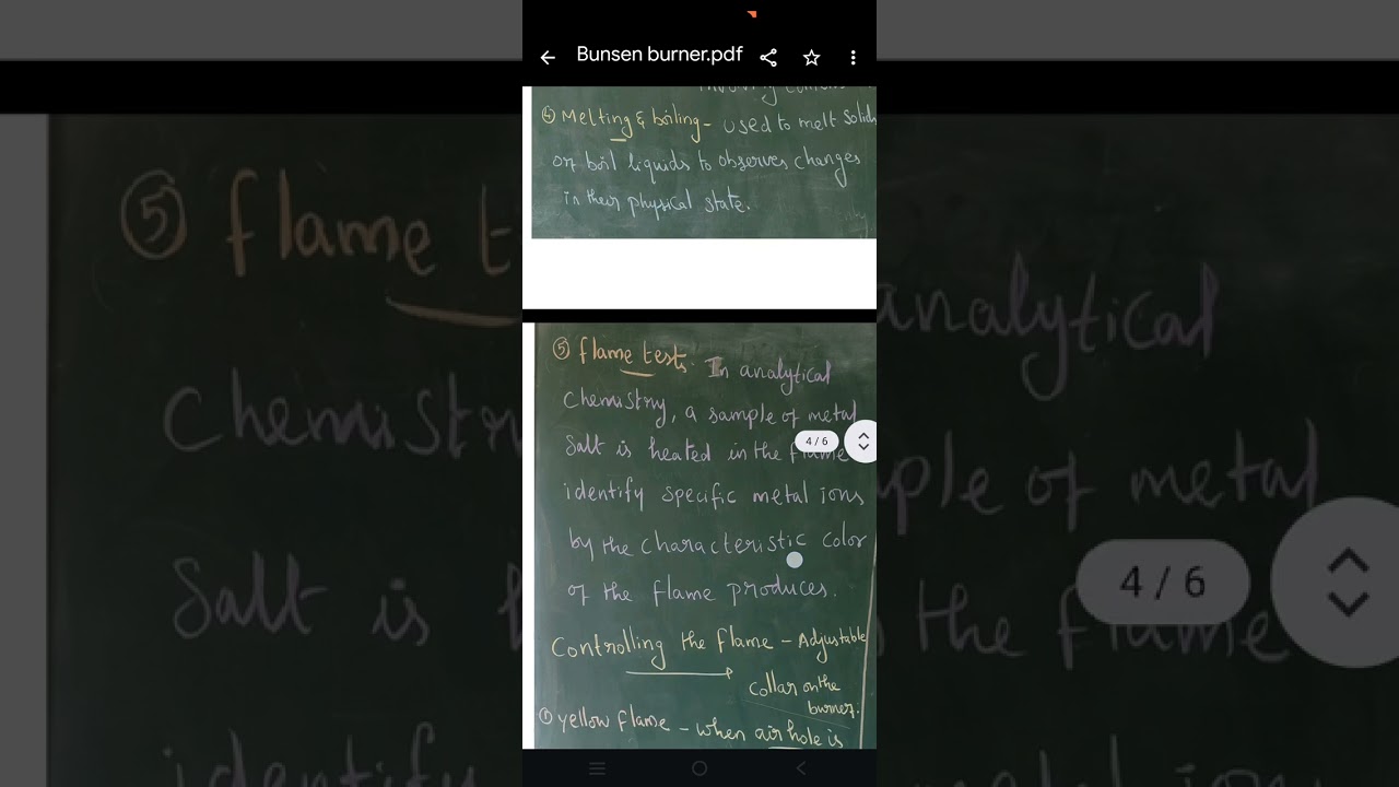 Bunsen Burner (Tamil)