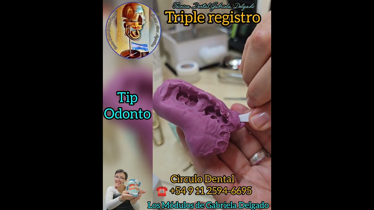 Cubeta de triple registro 