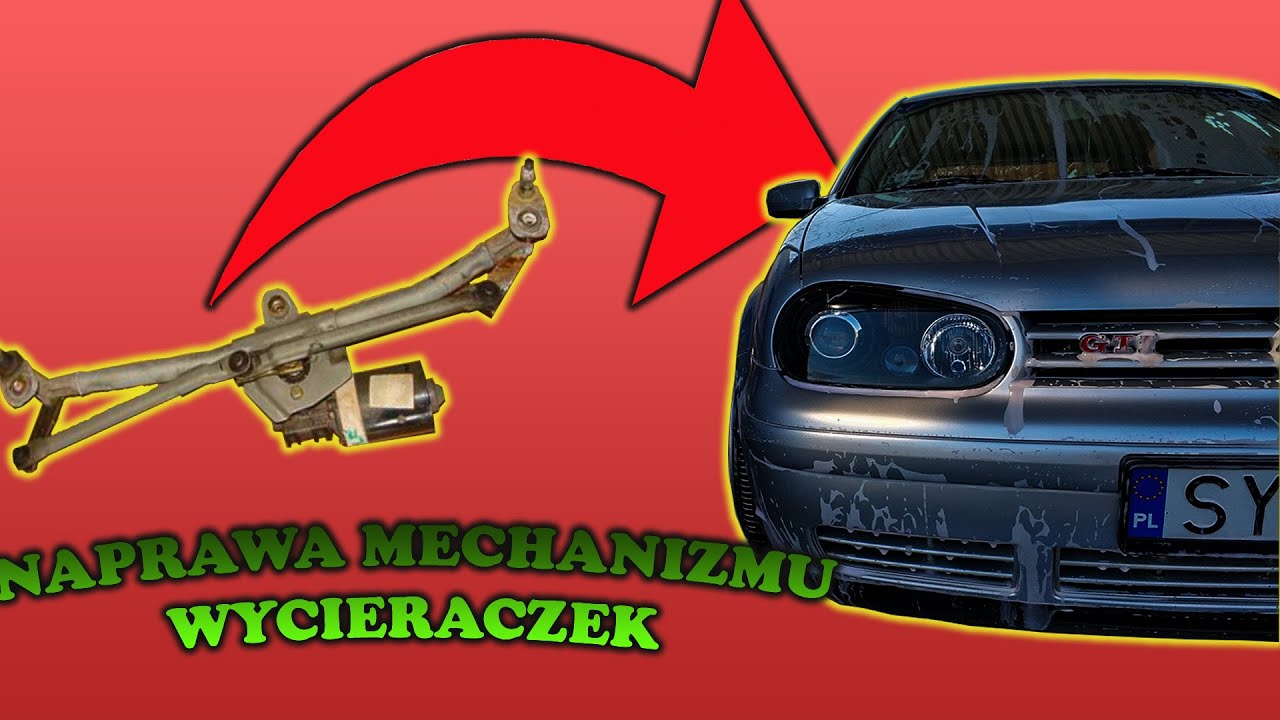 Naprawa mechanizmu wycieraczek golf 4
