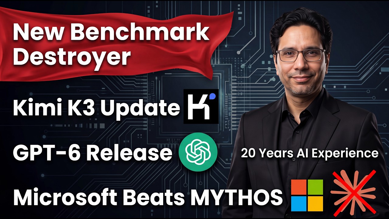 GPT-6 Release Update + Kimi K3 Weights + Microsoft Beats Mythos (AI News)