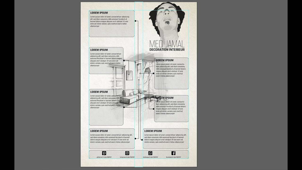 Customize your CV - Photoshop / Illustrator
