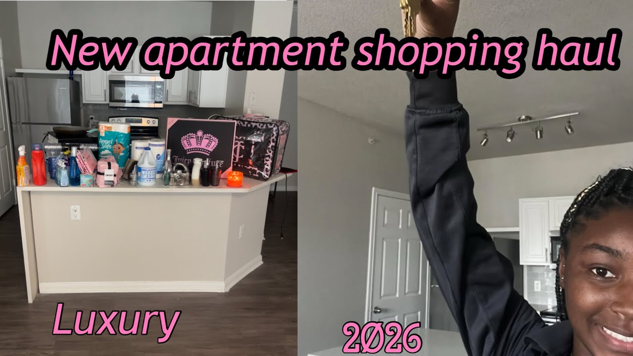NEW APARTMENT SHOPPING + HAUL 