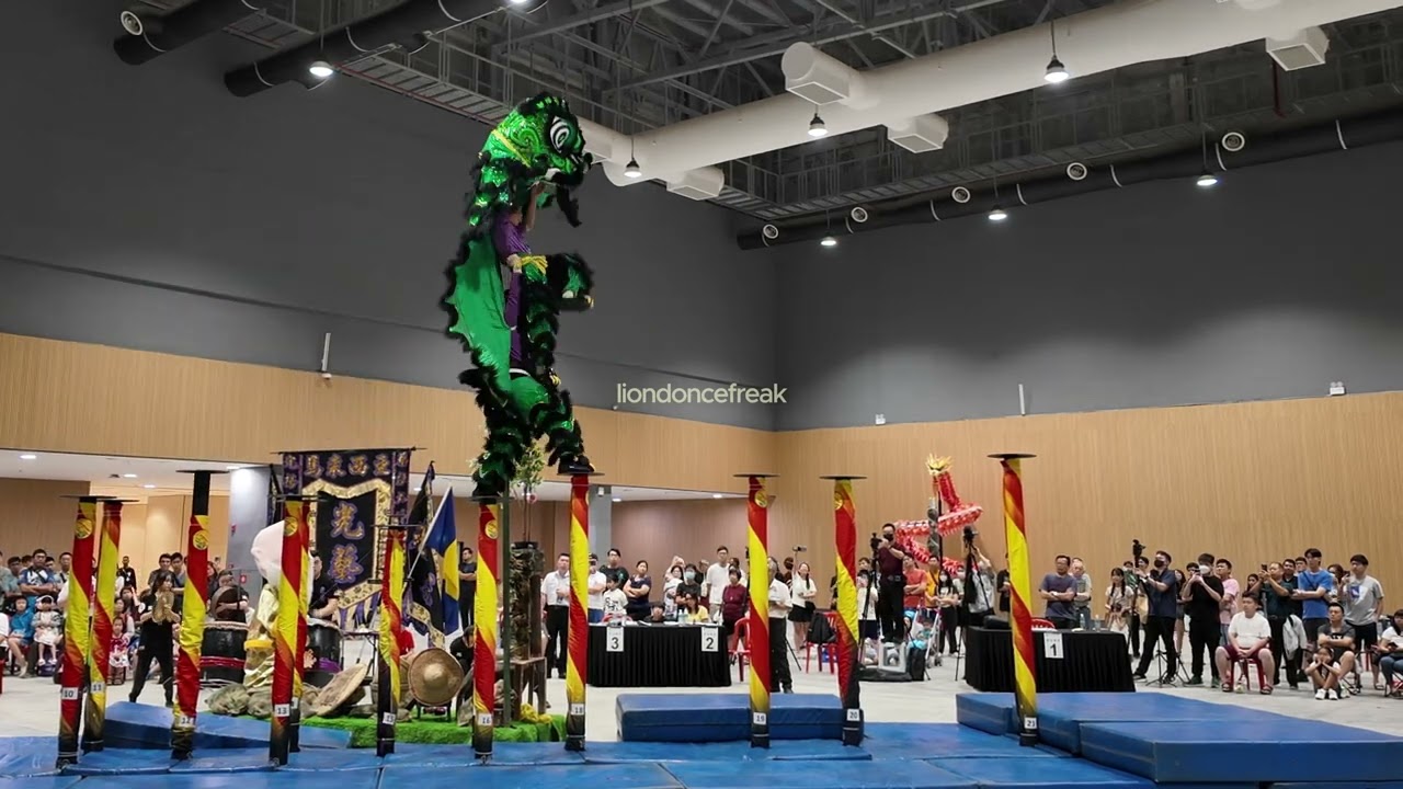 亚军 1st RUNNER-UP - Tropicana Gardens 2024 - 布特拉再也光艺醒狮团 A队 Putrajaya Kwong Ngai Team A